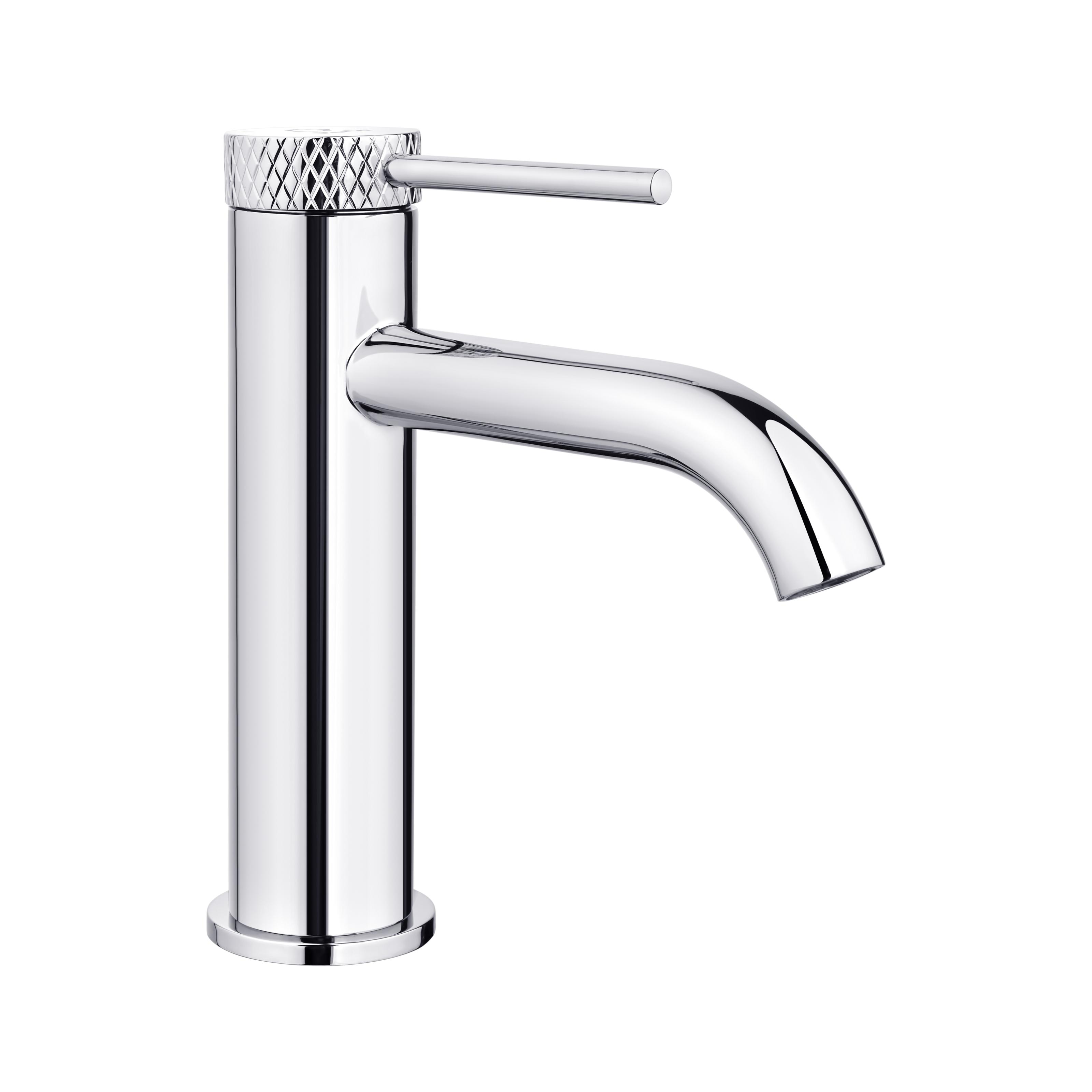 Змішувач для умивальника Perla CRYSTAL латунь Хром (PSH5403)