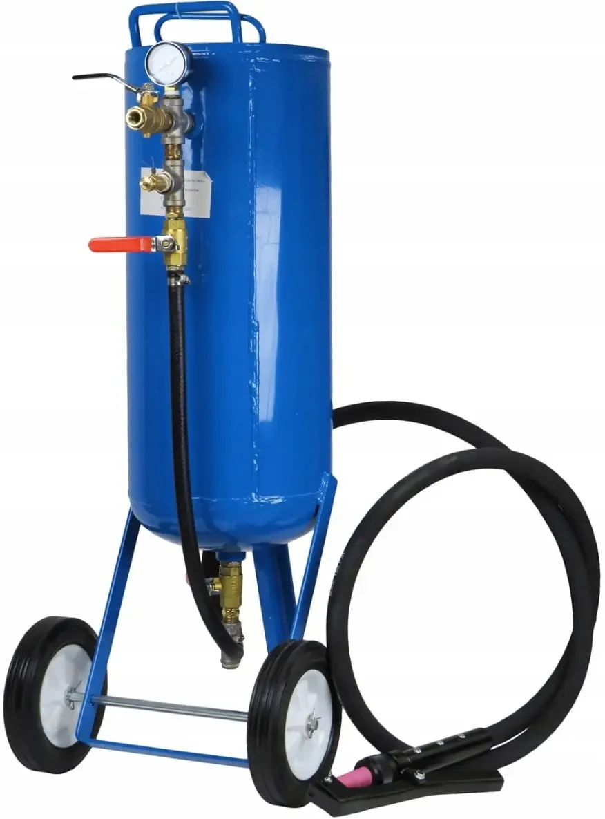 Аппарат напорный Bass Polska 4254 сифонный пескоструйный 50 л (1301)