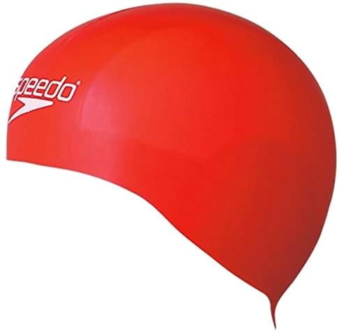 Шапочка для плавання Speedo Can Aqua V Cap Au 8-08775F744 White/Red (5053744561684)