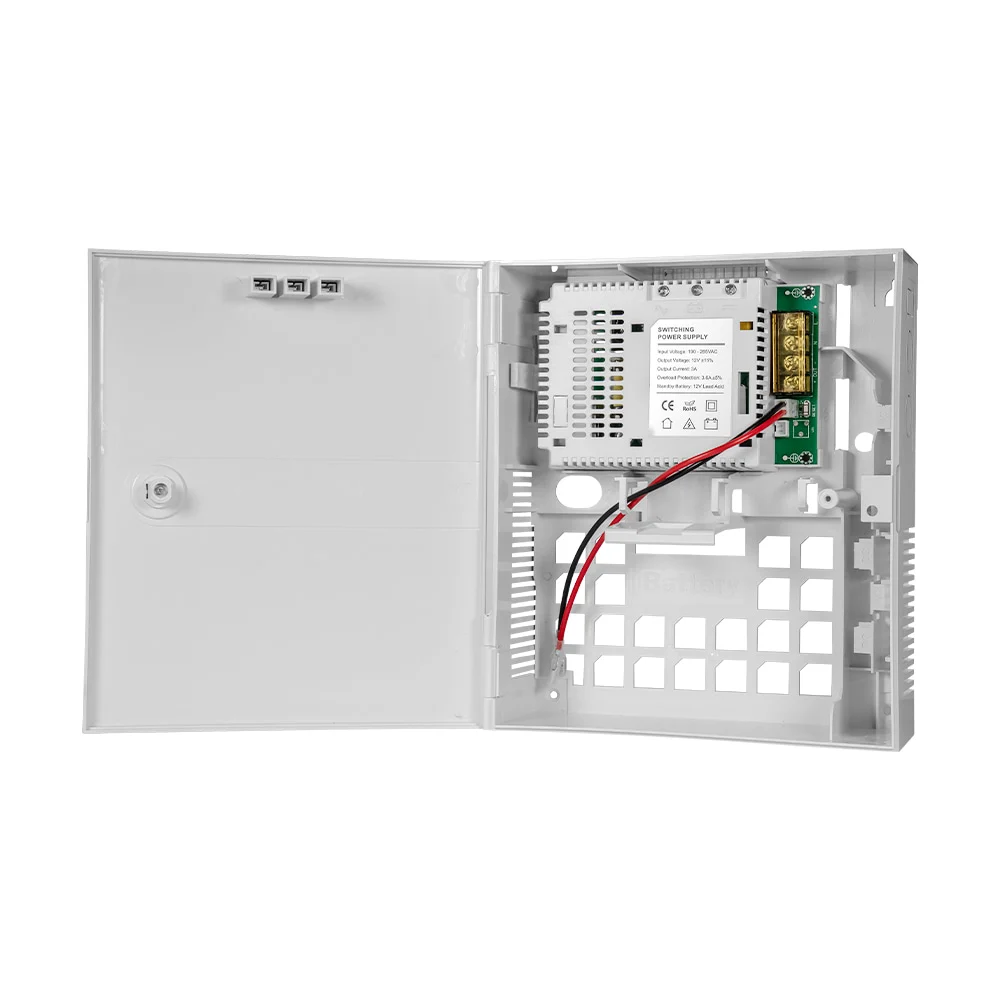 Источник бесперебойного питания Kraft PSU-1203LED 12 В 3А для видеокамер и охранных систем (38269)