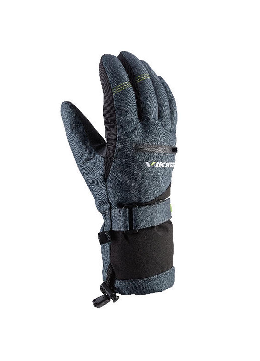 Перчатки горнолыжные Viking Duster 10 XL Серо-желтый (110202012-64gryw-10)