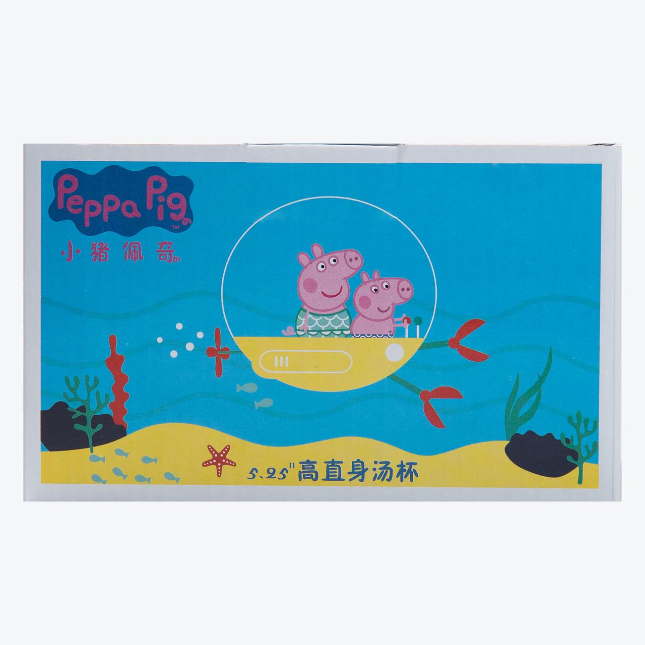 Чашка Peppa Pig для бульйону/локшини/супу керамічна герметична з кришкою 770 мл Синій (HP-15-12) - фото 5 Чашка Peppa Pig для бульйону/локшини/супу керамічна герметична з кришкою 770 мл Синій (HP-15-12) - фото 5