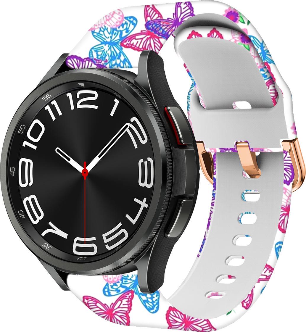 Ремешок Colorful для Galaxy Watch 6 Classic 47 мм Butterfly (39226)