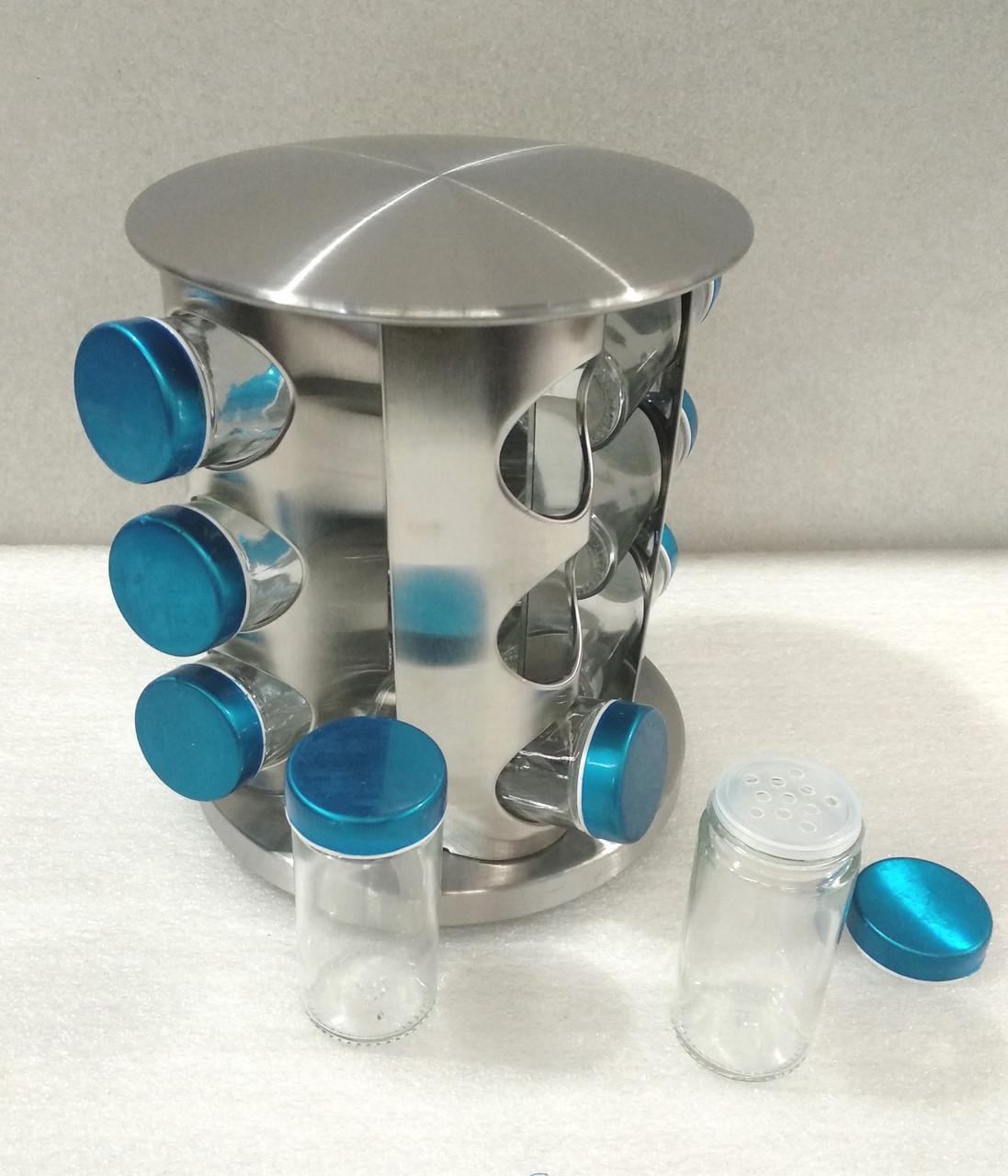 Набор емкостей для специй на подставке Bohmann 12 пр. (7860BH) - фото 2