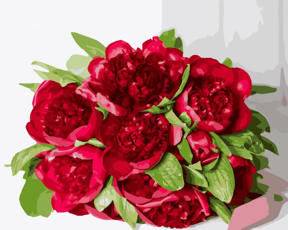 Картина по номерам Art Craft Рубиновый букет 40х50 см (12132-AC)