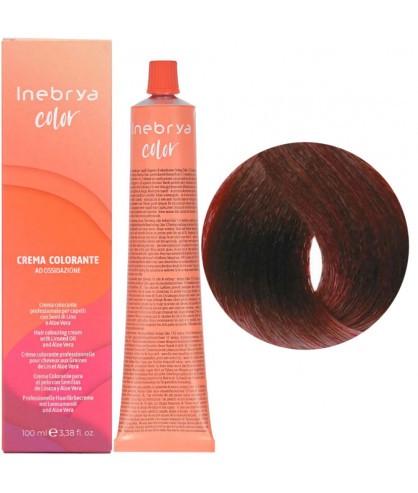 Крем-краска для волос INEBRYA Color с содержанием аммиака 100 мл 6/2 Темно-русый фиолетовый