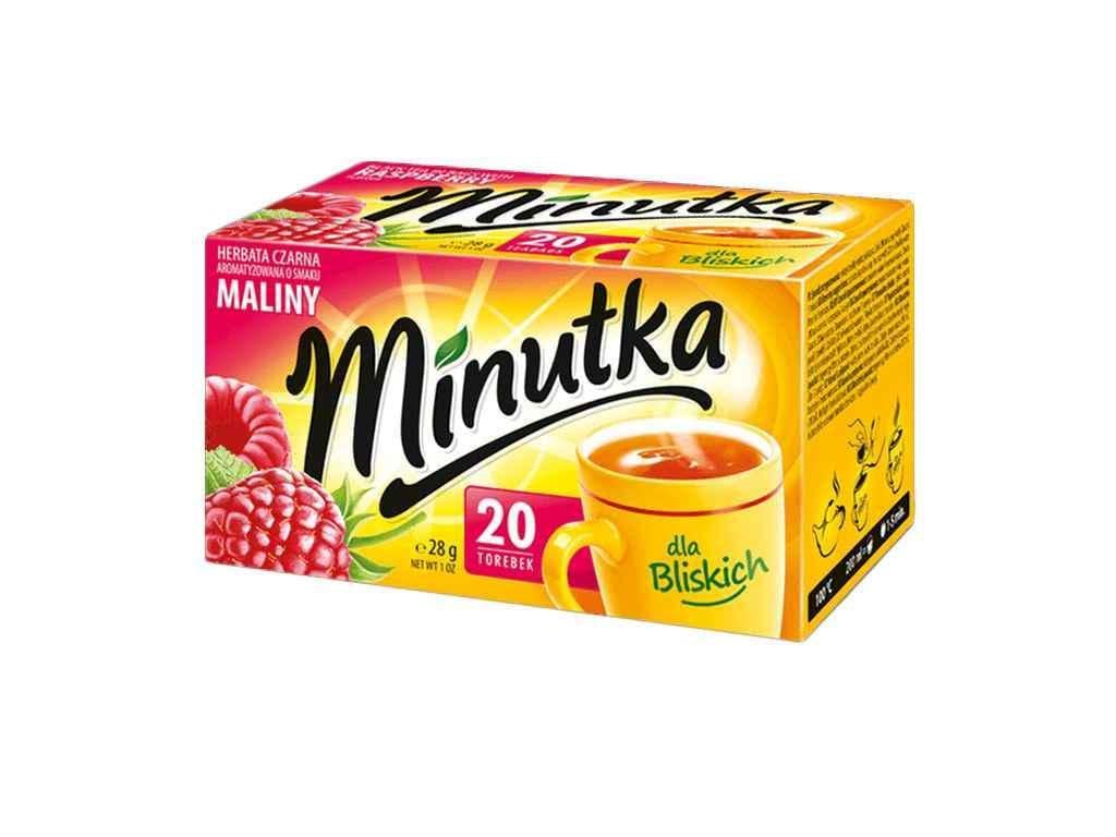 Чай пакетований чорний Хвилинка Малина 20 пакетиків (845707)