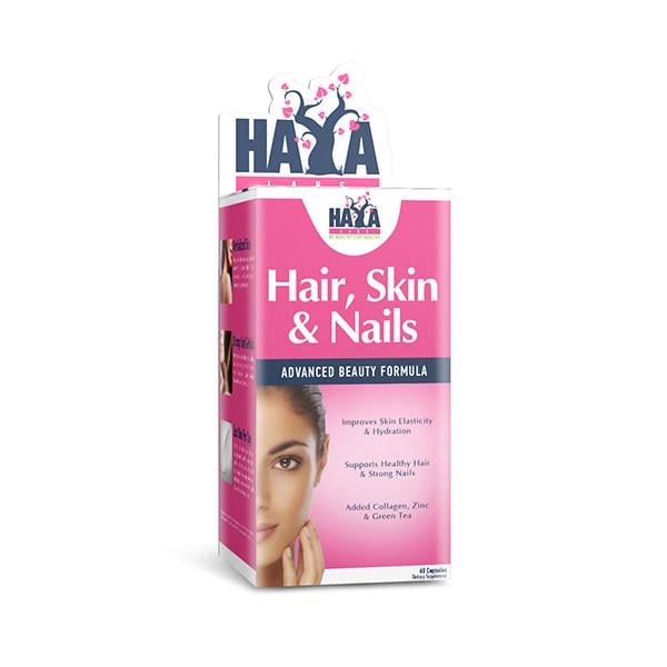 Вітамінно-мінеральний комплекс Haya Labs Hair Skin and Nails 60 капсул (00000036164)