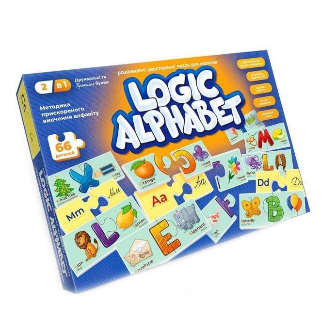 Пазли розвиваючі Logic Alphabet (G-LoA-01-04U)
