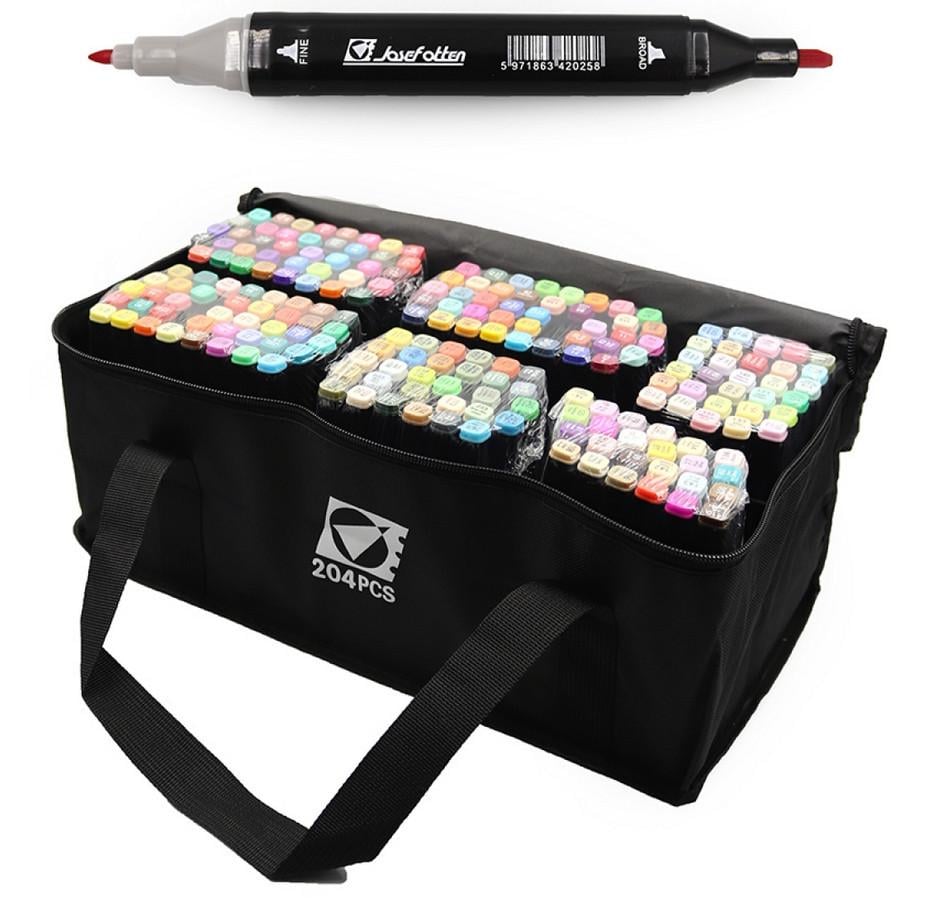 Набор скетч-маркеров Josef Otten двухсторонние 204 шт.