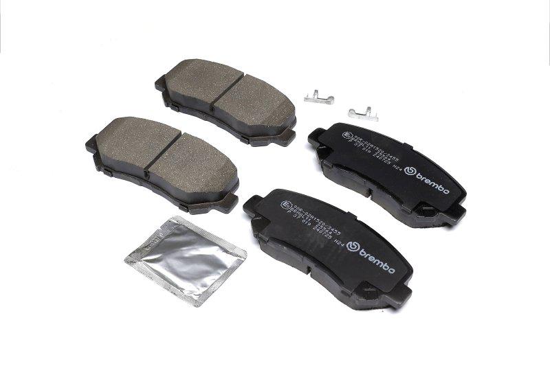 Тормозные колодки дисковые BREMBO передние (P37019)