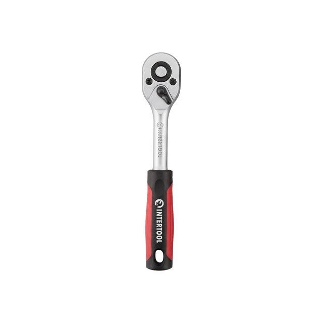 Трещотка INTERTOOL HT-2117 1/4" 45 зубьев 150 мм (38799553)