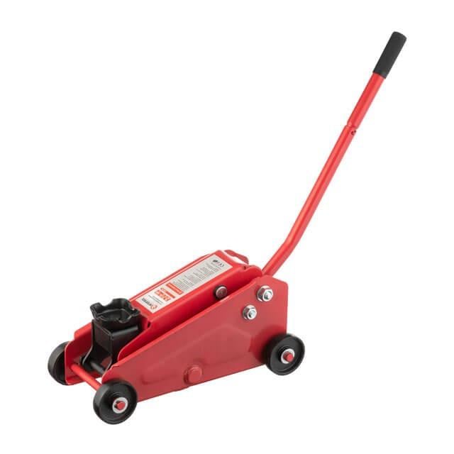 Домкрат гідравлічний Intertool підкатний 2 т висота підйому 135-385 мм (GT0108)