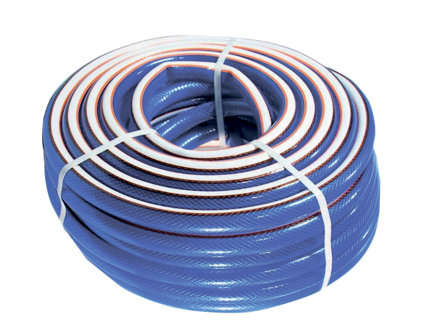 Шланг для поливу армований Flora Топаз 3 шари 1/2" 30 м (5065454)