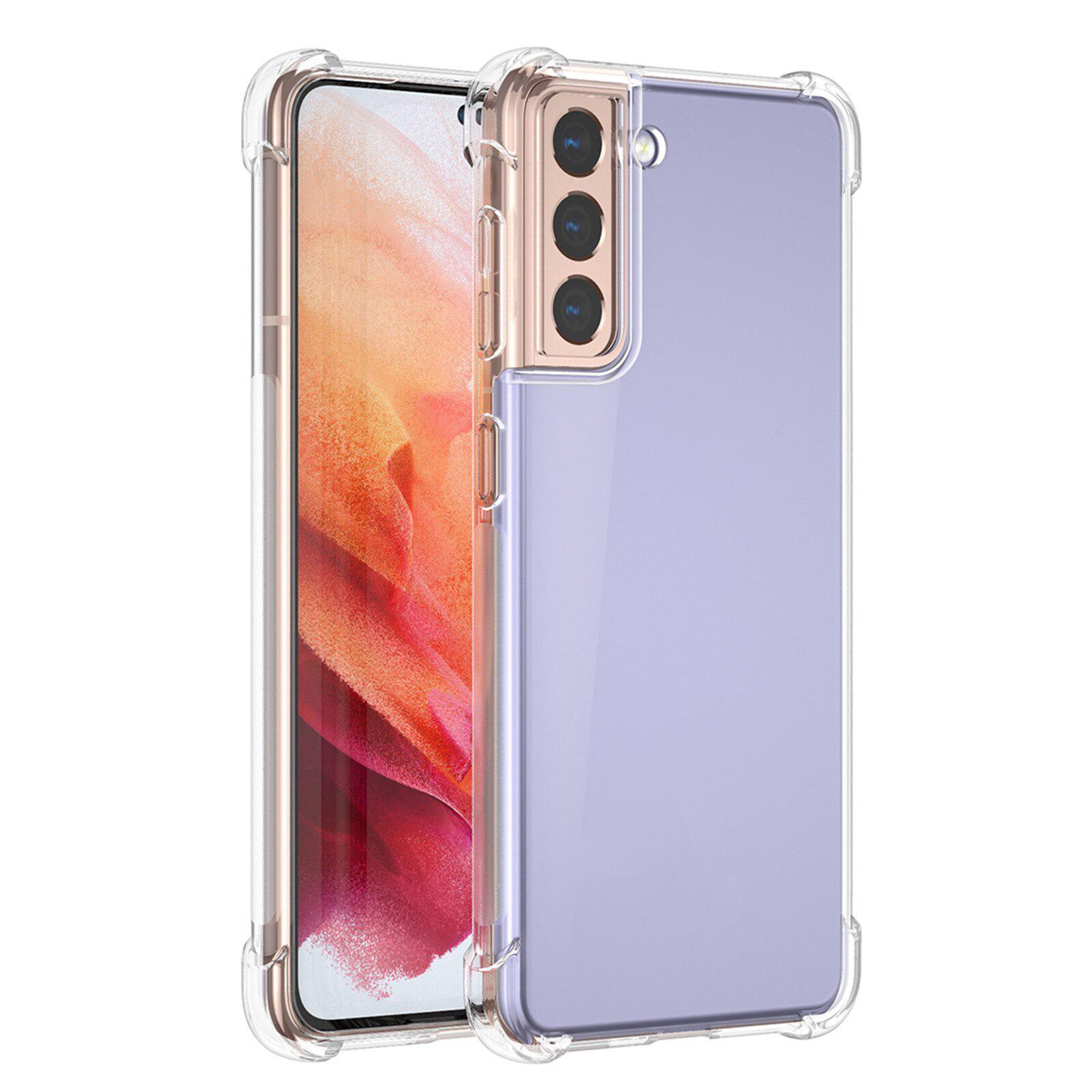 Чехол Shockproof Samsung S21 (G991) Прозрачный