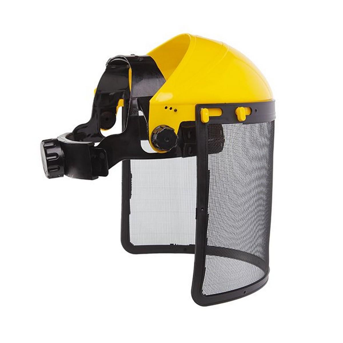 Маска защитная для лица с экраном из сетки INTERTOOL SP-0032