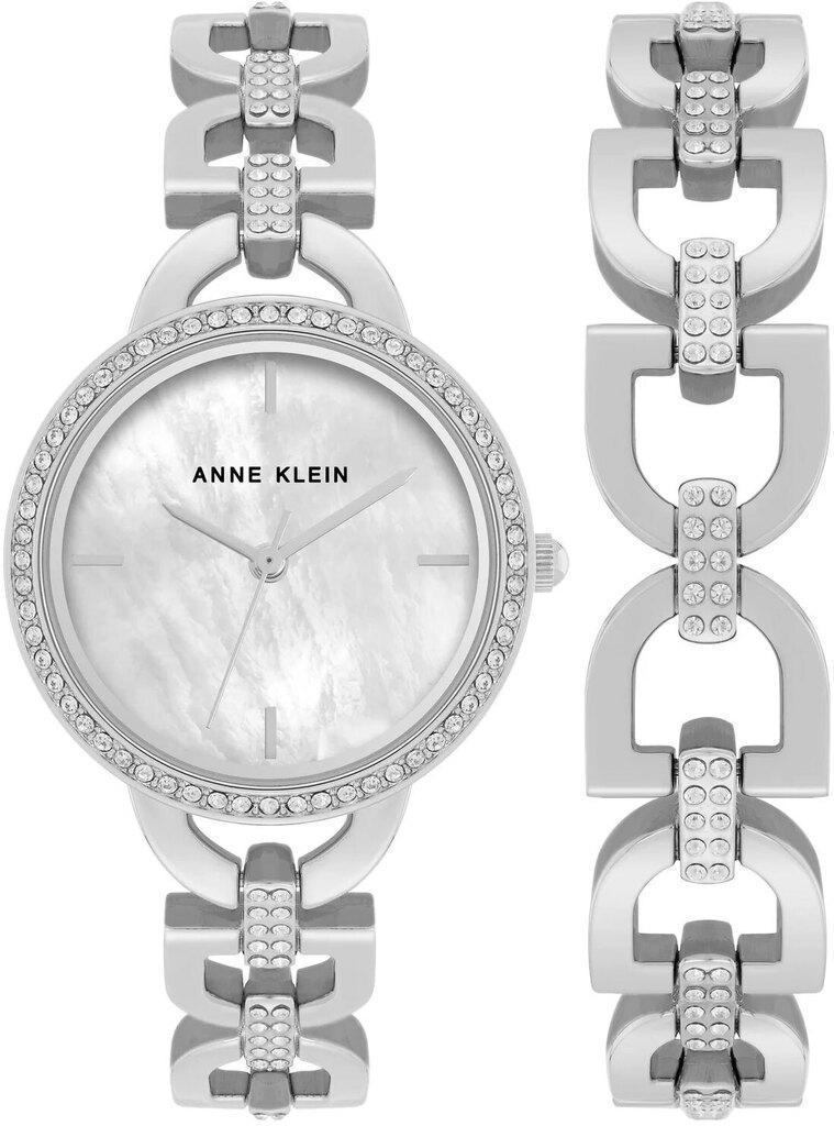 Наручные часы женские Anne Klein AK/4105SVST с перламутровым циферблатом