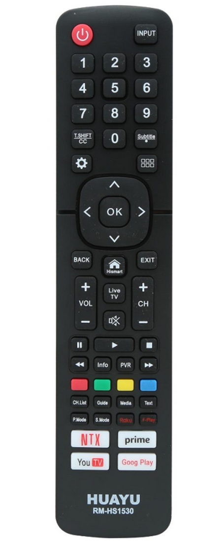 Универсальный пульт для телевизора Hisense RM-HS1530 (3244)