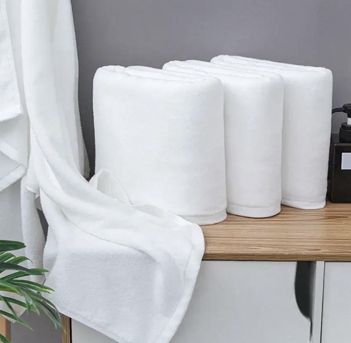 Набор полотенец Empire LUX 3в1 140х70 см/80х40 см/80х40 см Белый (NR3in1SpaWhiteLuх) - фото 6 Набор полотенец Empire LUX 3в1 140х70 см/80х40 см/80х40 см Белый (NR3in1SpaWhiteLuх) - фото 6