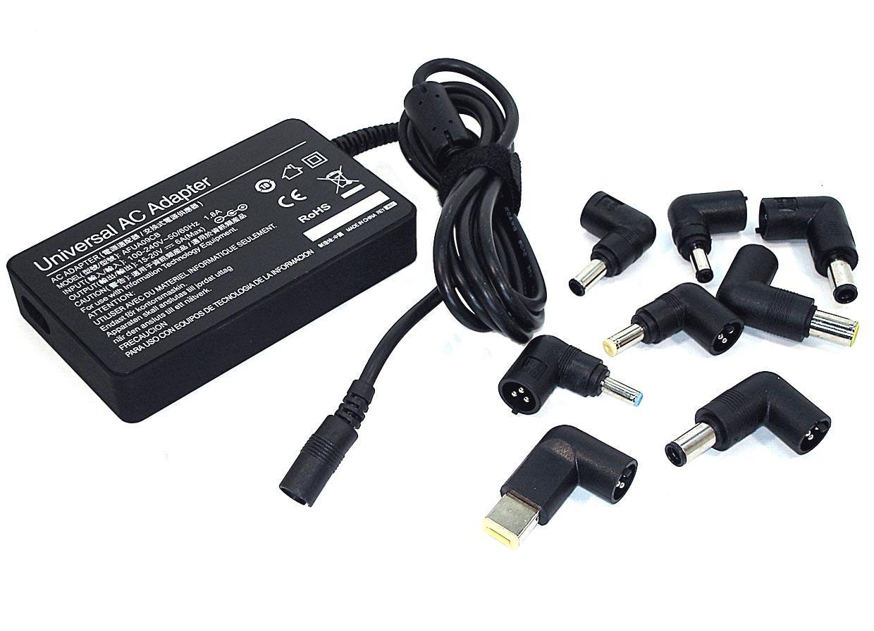 Универсальный блок питания для ноутбука Lenovo 90W 15-20V 6A 8в1 (073558)
