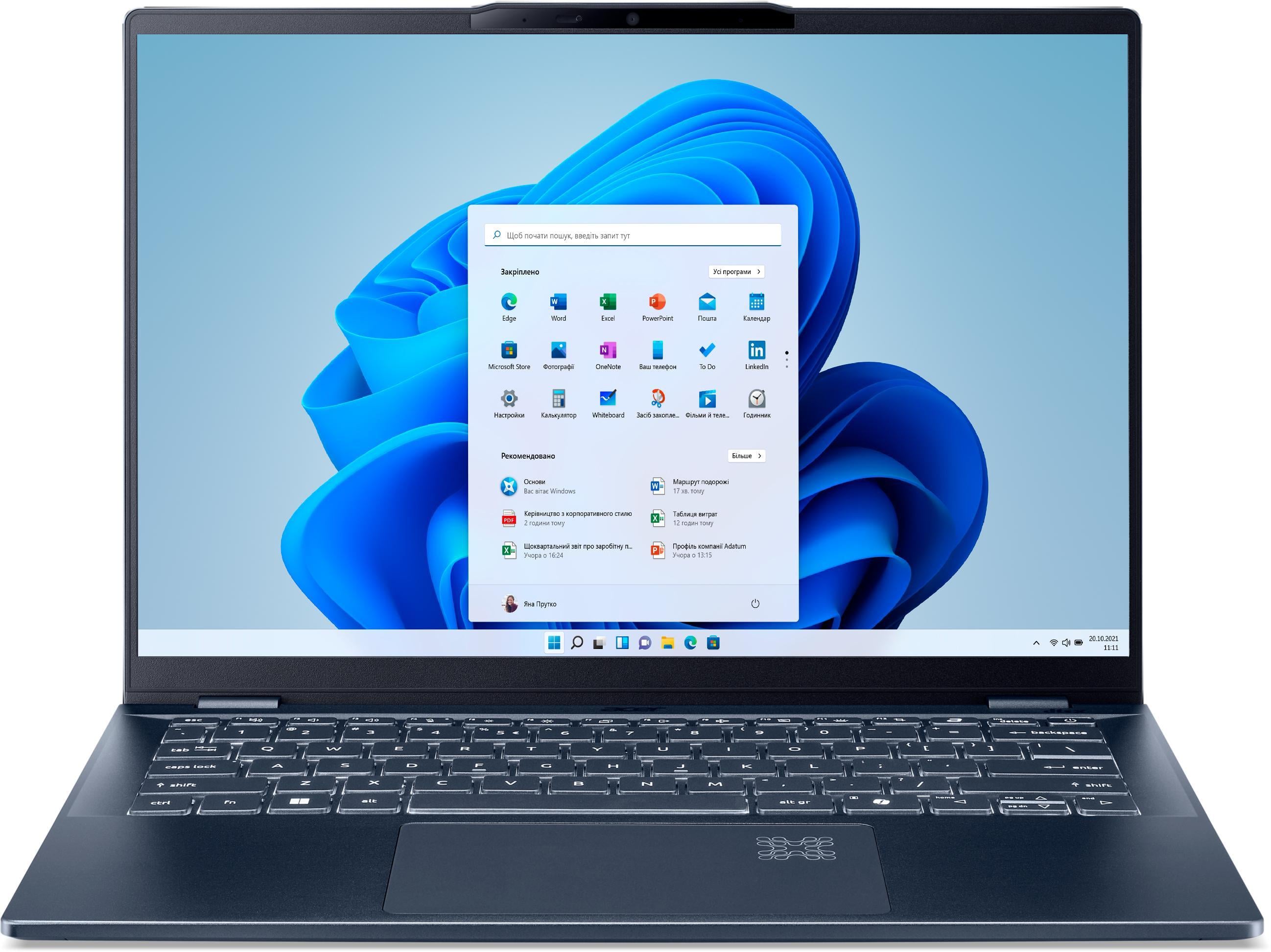 Ноутбук Acer Swift 14 AI SF14-51 Steam Blue (NX.J2KEU.001)
