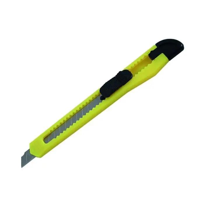 Канцелярський ніж Stenson WW01043 9 мм Yellow (13731e95)