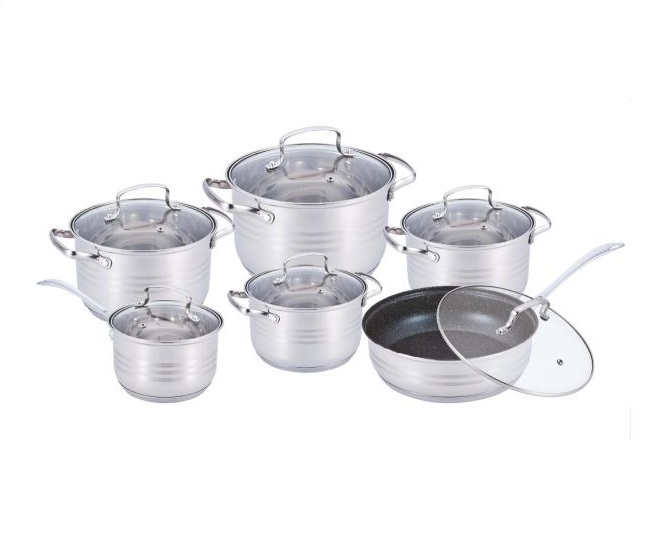 Набір кухонного посуду Benson BN-204 12 пр. (1510703024)