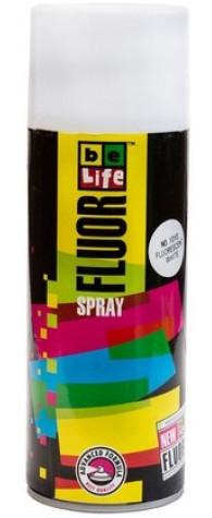Краска флуоресцентная Belife 400 мл аэрозоль Ярко-белый - фото 2 Краска флуоресцентная Belife 400 мл аэрозоль Ярко-белый - фото 2