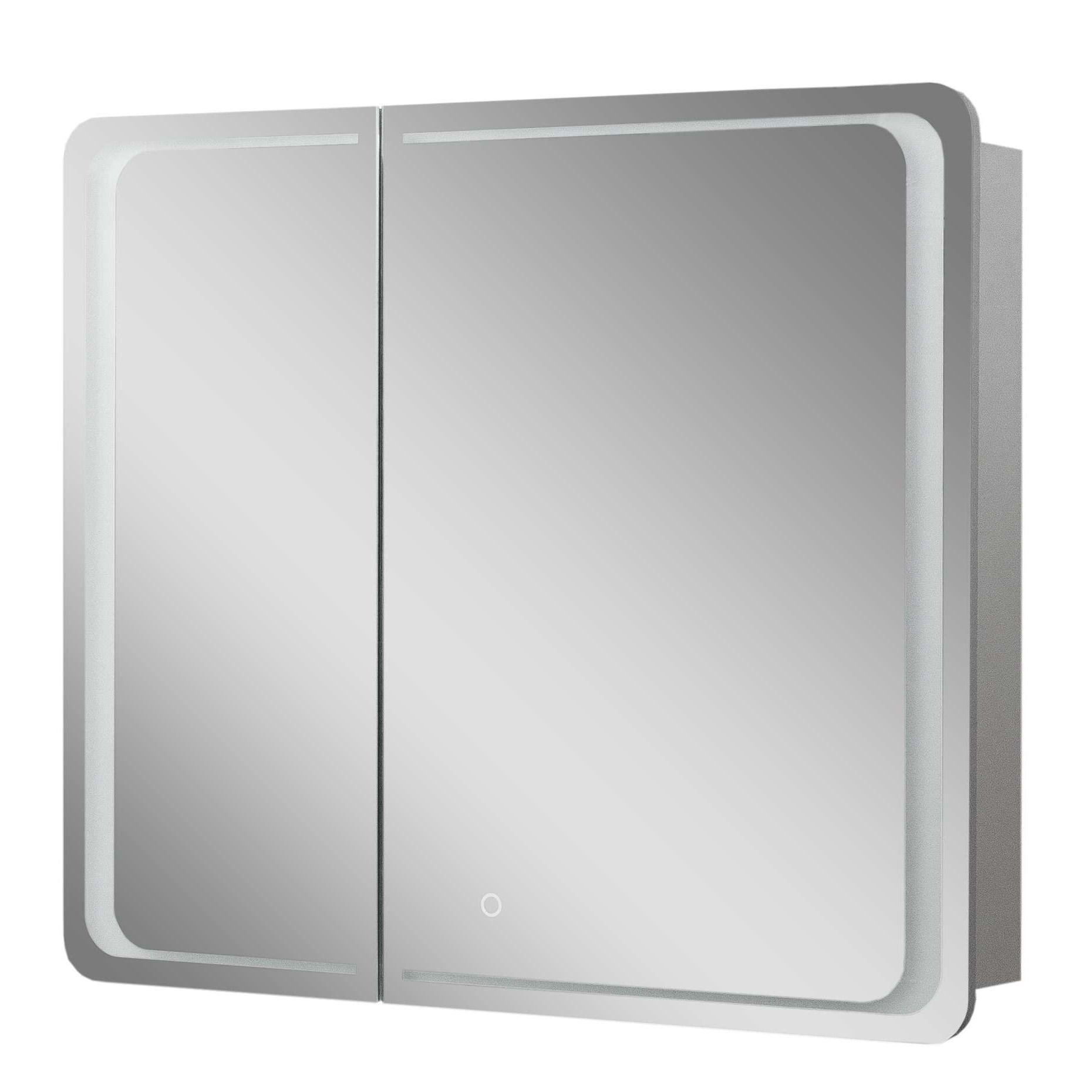 Шафа дзеркальна ЮВВІС VIVACE Z LED Touch Control 70 см Білий (UVV032) - фото 1