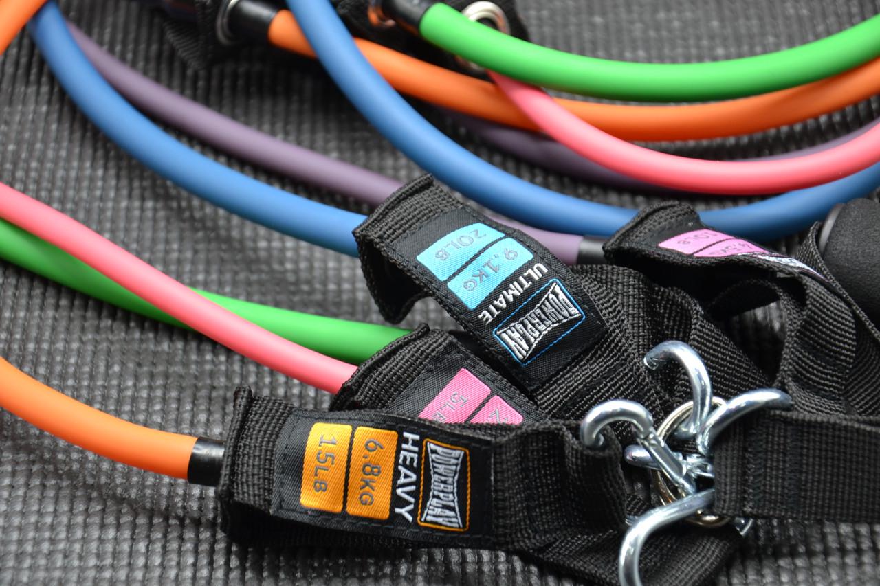 Набор трубчатых эспандеров PowerPlay PP-4102 Expander Set 5 шт. до 35 кг (A-012903) - фото 7