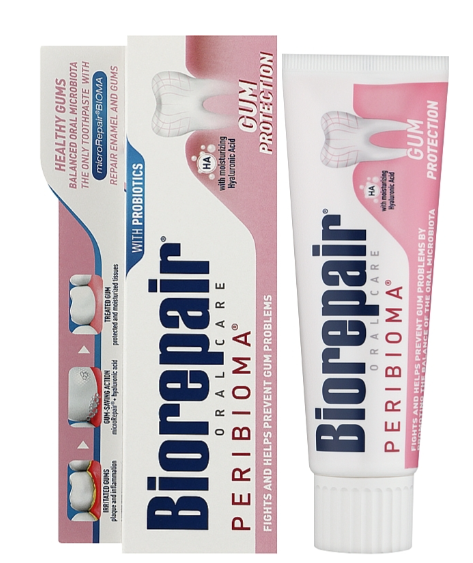 Зубна паста Biorepair Oralcare Protezione Gengive Захист ясен 75 мл (03029N)