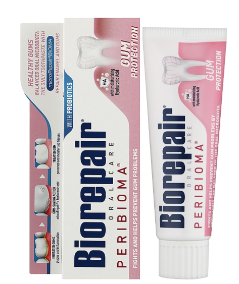 Зубна паста Biorepair Oralcare Protezione Gengive Захист ясен 75 мл (03029N) - фото 1