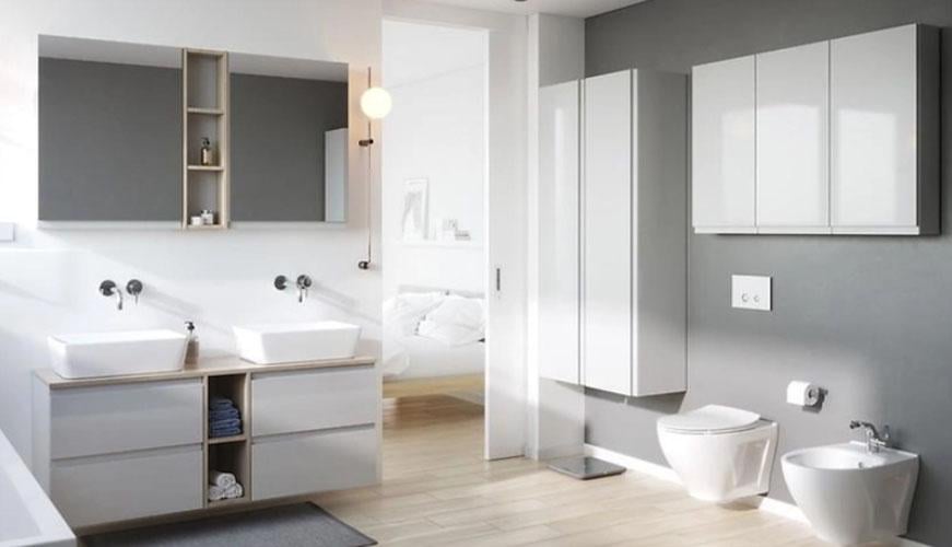 Пенал в ванную с зеркалом Cersanit Moduo 40 см Белый (S929-020) - фото 7 Пенал в ванную с зеркалом Cersanit Moduo 40 см Белый (S929-020) - фото 7