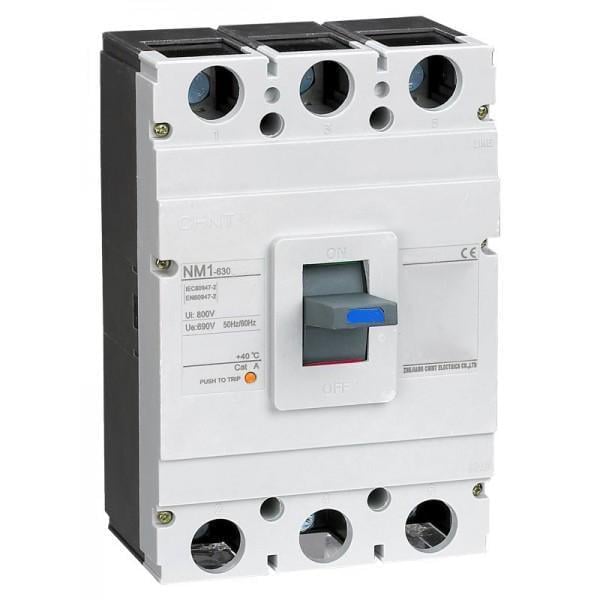 Автоматичний вимикач CHINT NM1-630S 3Р 400А 35кА (126721)