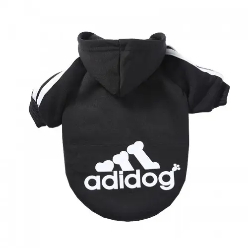 Толстовка для собак "Adidog" XXL Черный (1805051566)