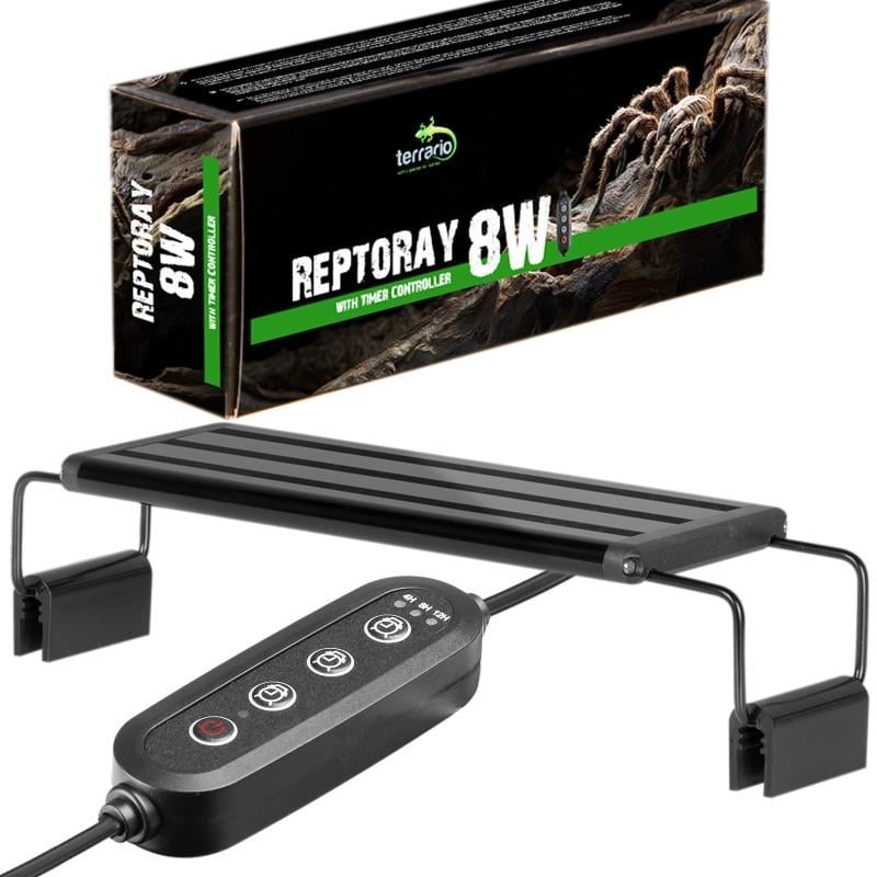 Светильник Terrario ReptoRay 20-30 см 8W LED для террариумов с контроллером времени (TR-REPTORAY-8W) Светильник Terrario ReptoRay 20-30 см 8W LED для террариумов с контроллером времени (TR-REPTORAY-8W)