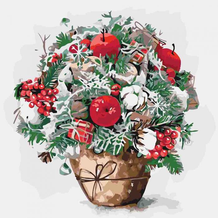 Картина за номерами Ideyka Яблучний присмак кно3026 40x40 см (MTT-119008)