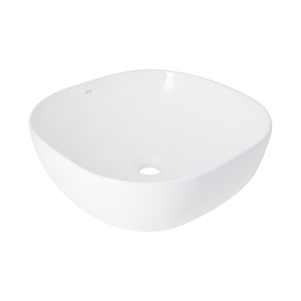 Раковина-чаша Qtap Kolibri 400x400x140 мм White (QT10116303W)