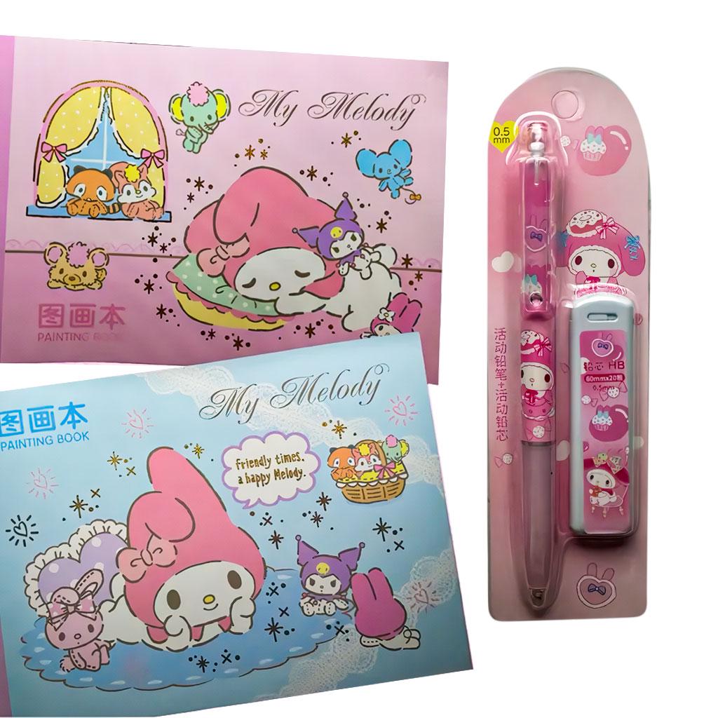 Набір канцелярії в чемодані Зайка 55в1 Рожевий - фото 5 Набір канцелярії в чемодані Зайка 55в1 Рожевий - фото 5