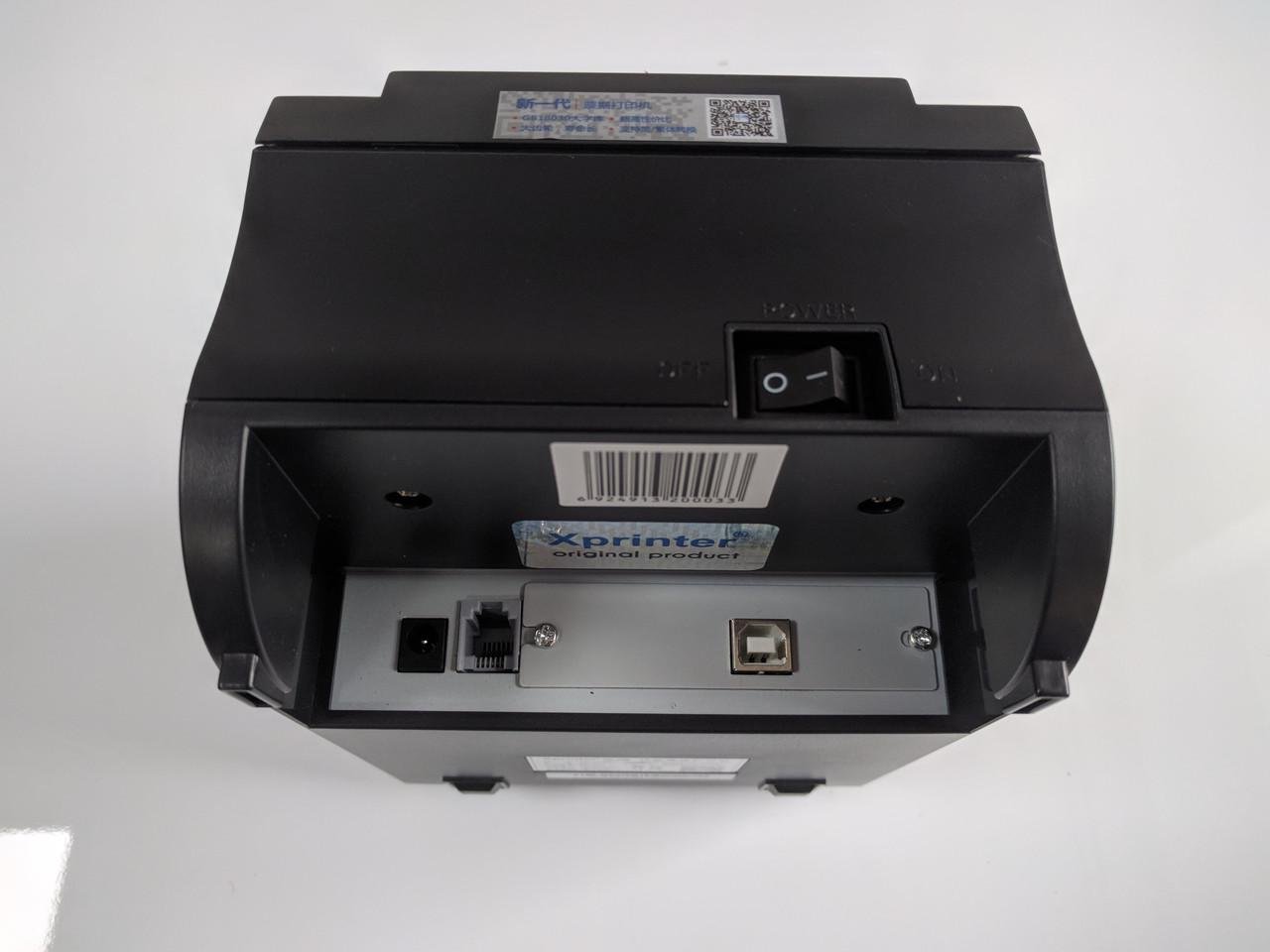 Принтер чеків з автообрізкою Xprinter XP-C58N 58 мм USB версії (113676879) - фото 2