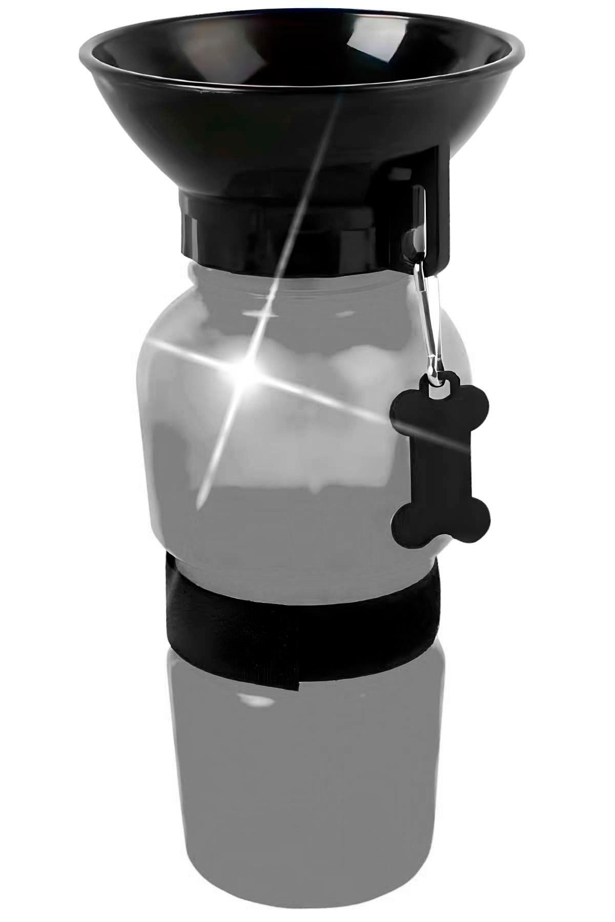 Поїлка для собак Aqua Dog портативна для води 550 мл Grey (438663248)