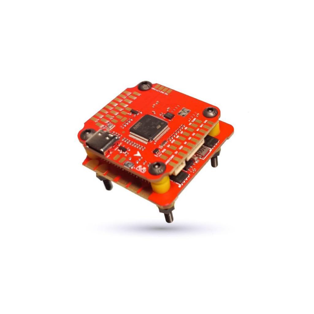 Полетный стек FLYTEX Fuzia F405 V2 + ESC 55A 6S (WVST3REDYELLOWV2)