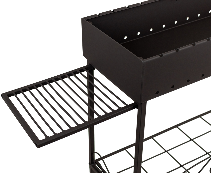 Мангал кавказский на 15 шампуров 1750х350х850 мм - фото 2