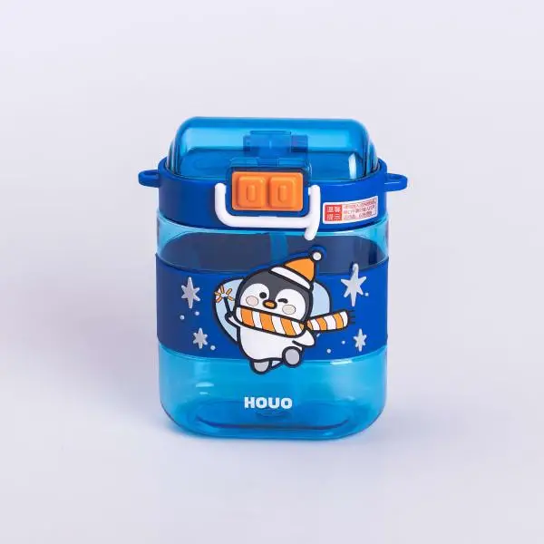 Пляшка для води дитяча Dodo Penguin з ремінцем 560 мл Синій (HP-14-36BL) - фото 2 Пляшка для води дитяча Dodo Penguin з ремінцем 560 мл Синій (HP-14-36BL) - фото 2