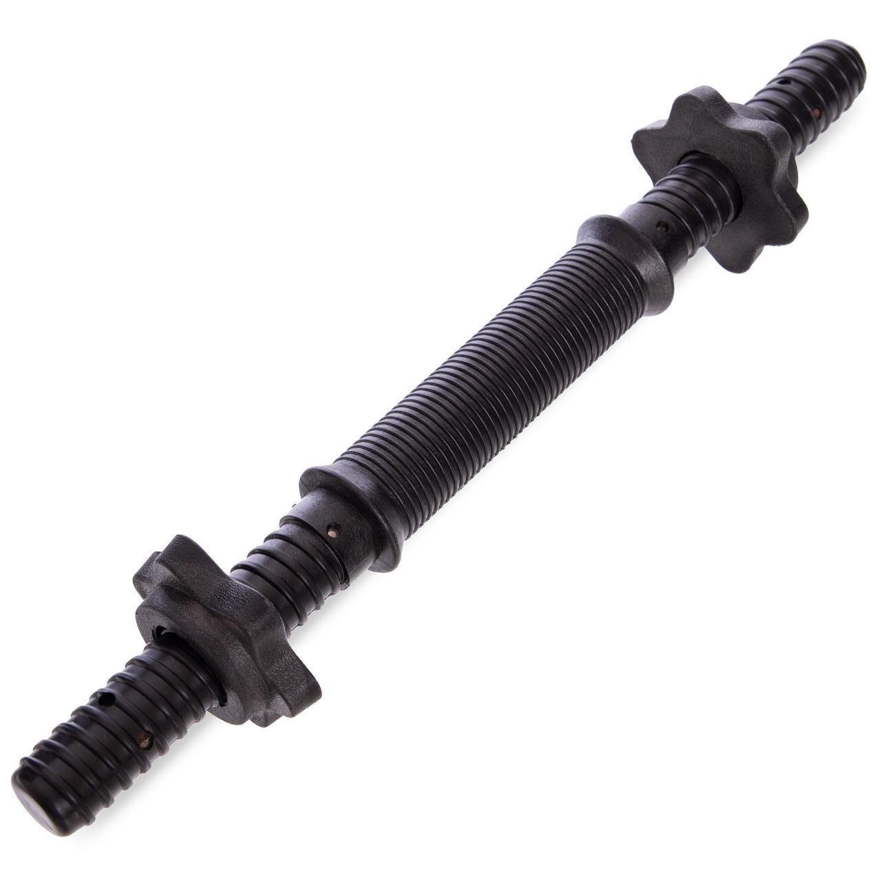 Гриф гантельный пластиковый Shuang Cai Sports Ta-80243-35 с замками (2532859893)