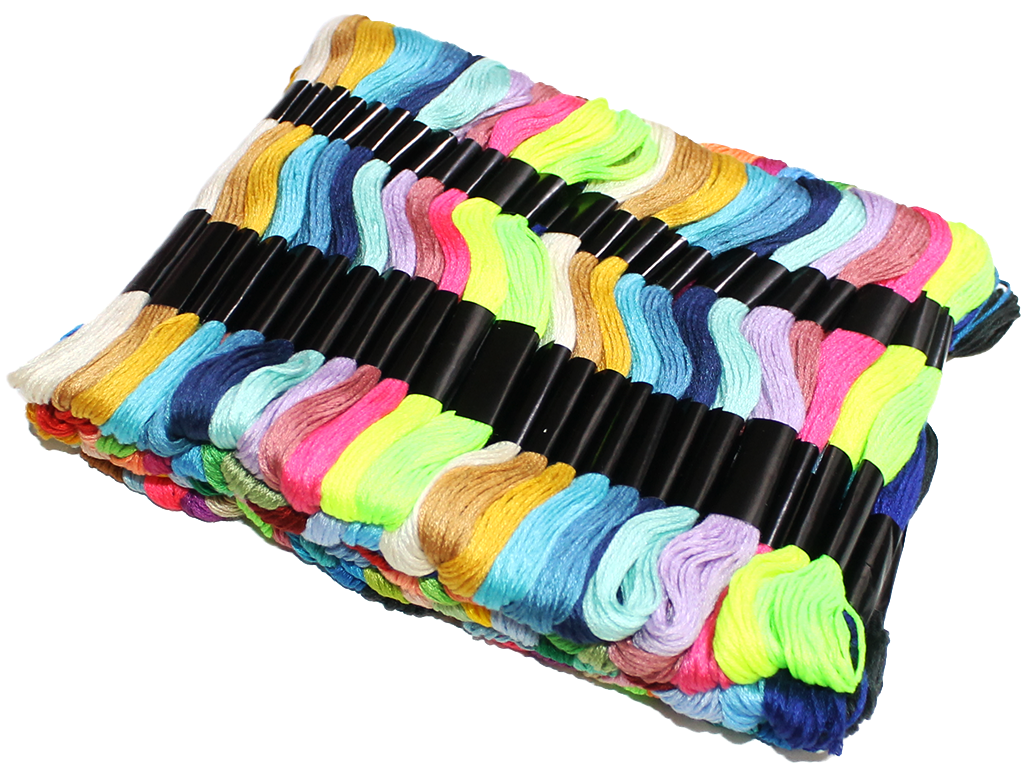 Мулине 8 м 50 цветов 100 шт.