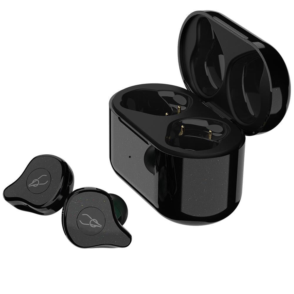 Наушники беспроводные Sabbat E12 Ultra Glitter Dark Bluetooth c поддержкой aptX (1084)
