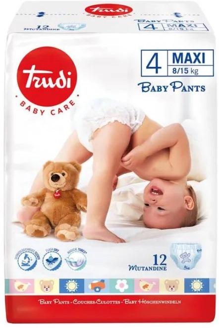 Подгузники-трусики Trudi 4 8-15 кг 12 шт. - фото 1