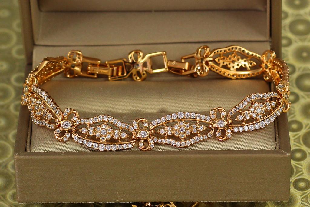 Браслет Xuping Jewelry забвение 17 см Золотистый (27216963)