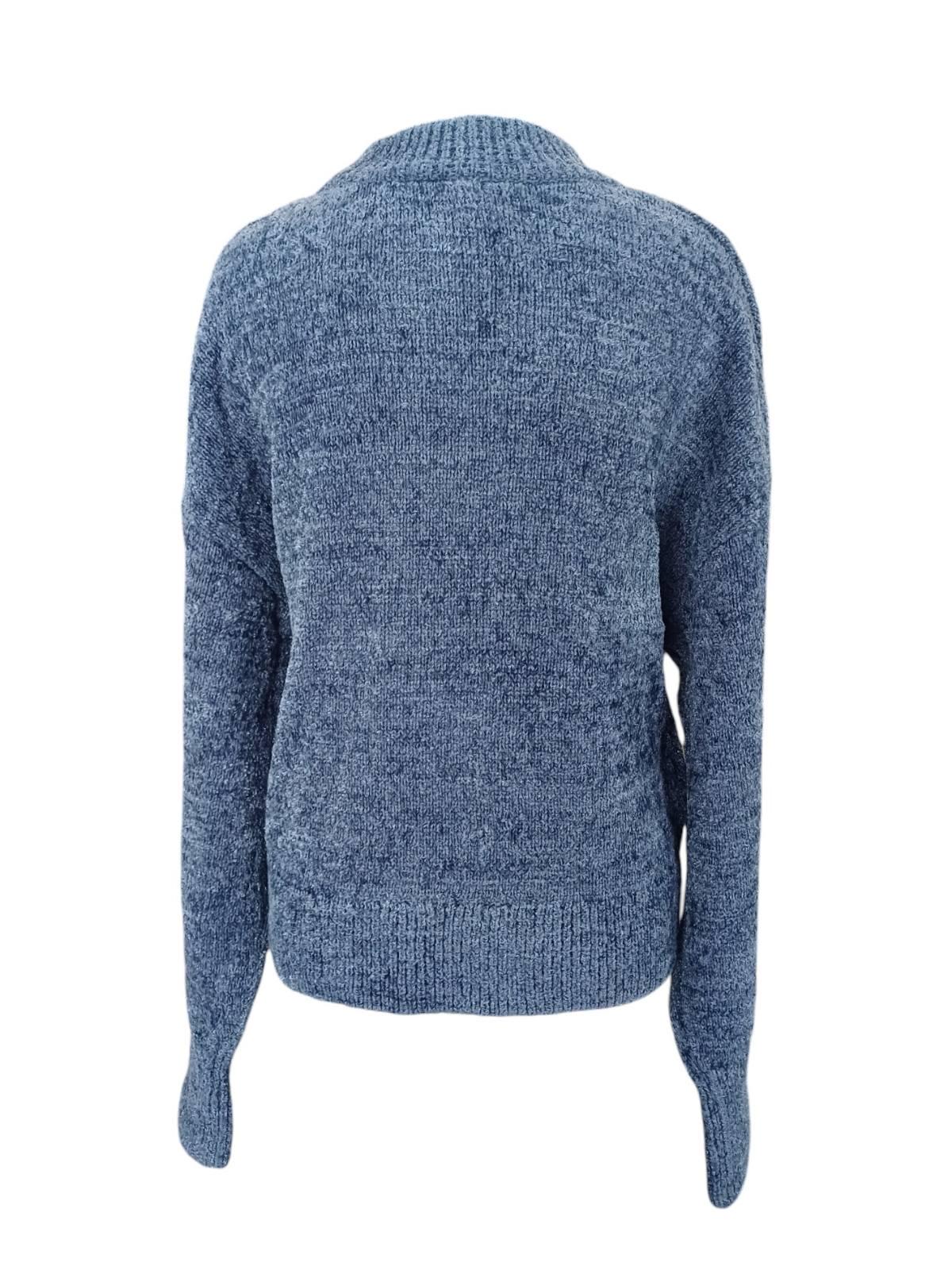 Светр вовна бленд р. 38 Сіро-синій (2358964wer) - фото 2 Светр вовна бленд р. 38 Сіро-синій (2358964wer) - фото 2